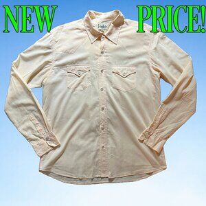 Twenty One Menswear Lightweight Western Shirt, Sz L